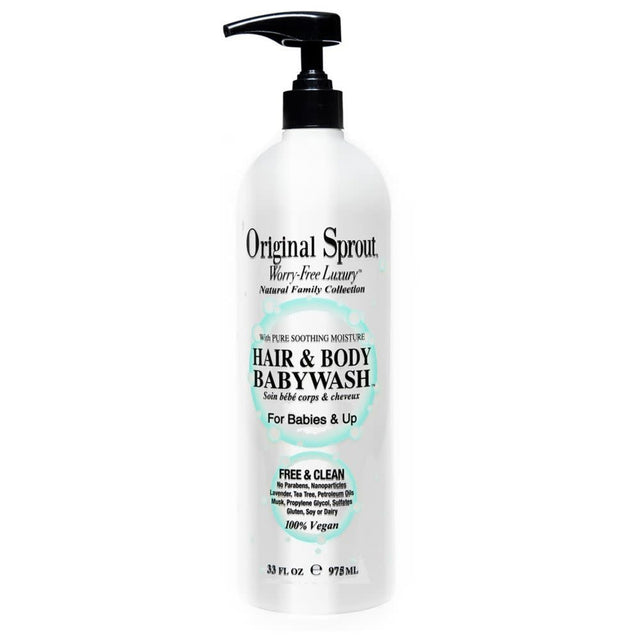 Original sprout hair & body babywash