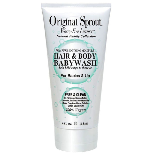 Original sprout hair & body babywash