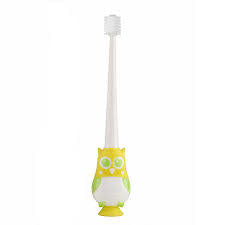 360 owl cylinder toothbrush 2yr+