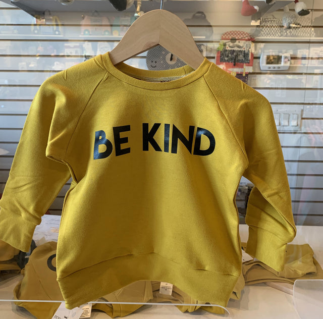 P&C Be Kind Crewneck (Mustard)