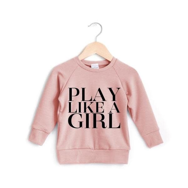 P&C Play Like A Girl Crewneck (Strawberry)