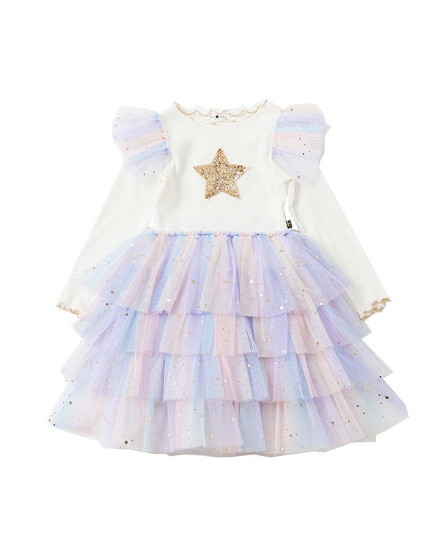 PH Layered Tutu Dress (Multi Purple)