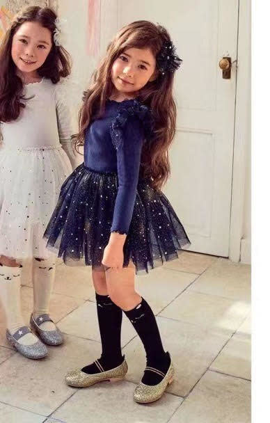 PH short sparkle tutu Navy