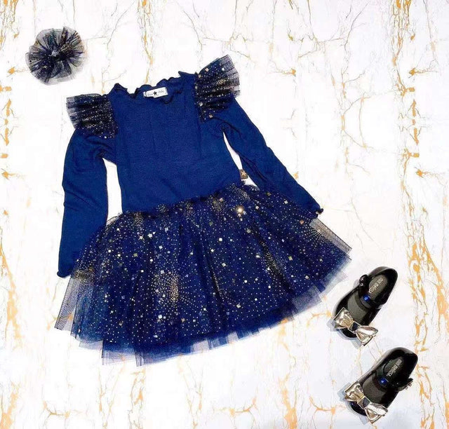 PH short sparkle tutu Navy