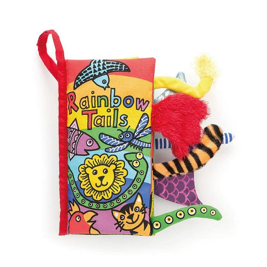 Jellycat tails soft book Rainbow