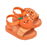 Mini Melissa Jump Fruitland Jelly Sandal - Orange