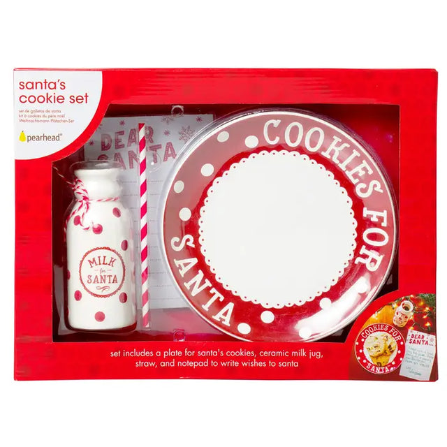 Pearhead Santa's Cookie Set