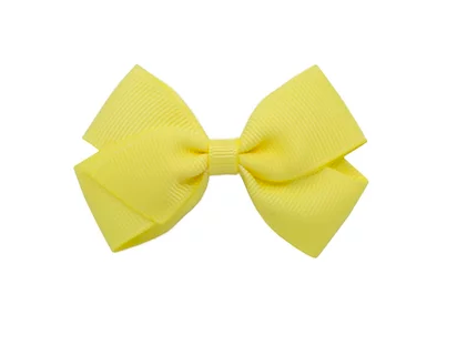 Olilia Small London Bow - Lemon