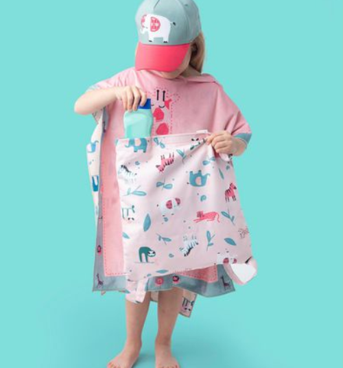 Flapjack Kids  Cover-up Giraffe/Zoo