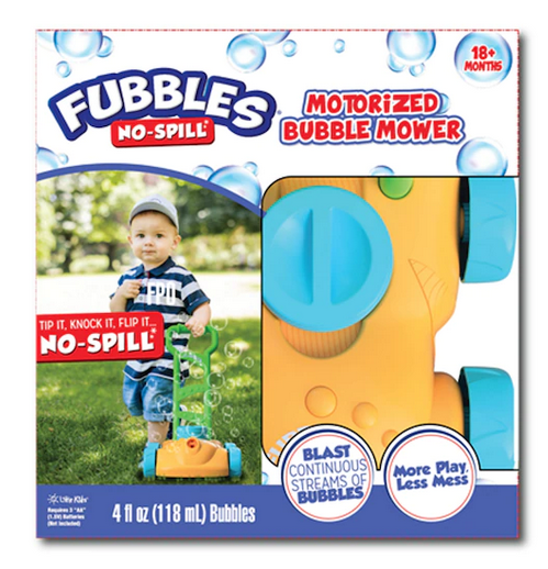 Fubbles No - Spill Bubble Mower