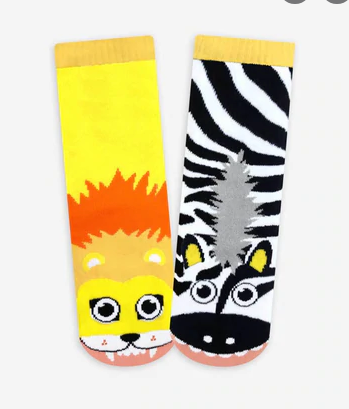 Pals Lion & Zebra