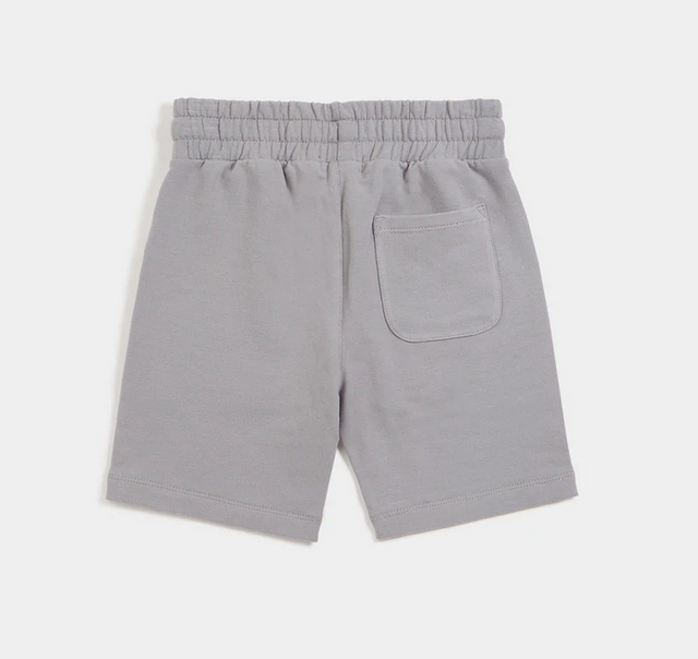 Mile The Label Cement Grey French Terry Shorts - Grey