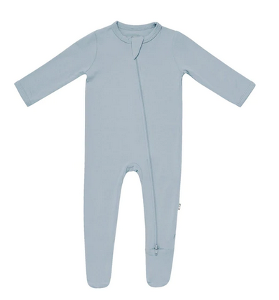 Kyte Baby Zippered Footie in Fog