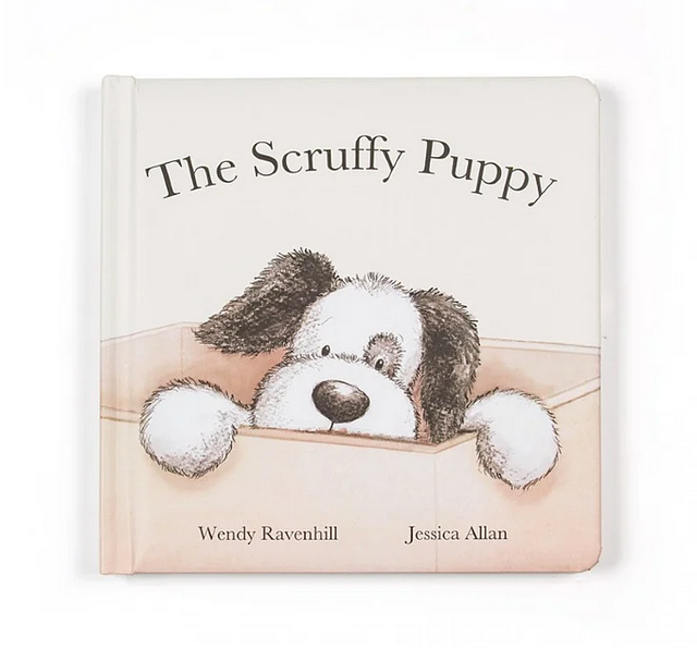 Jellycat Scruffy Puppy Book