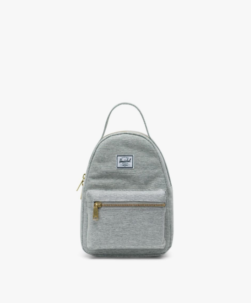 Herschel Nova Mini Backpack - Light Grey Crosshatch