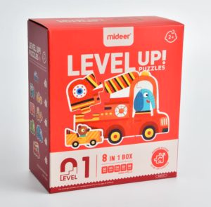 Mideer Level 1 Advanced Progressive Puzzle (Cars)