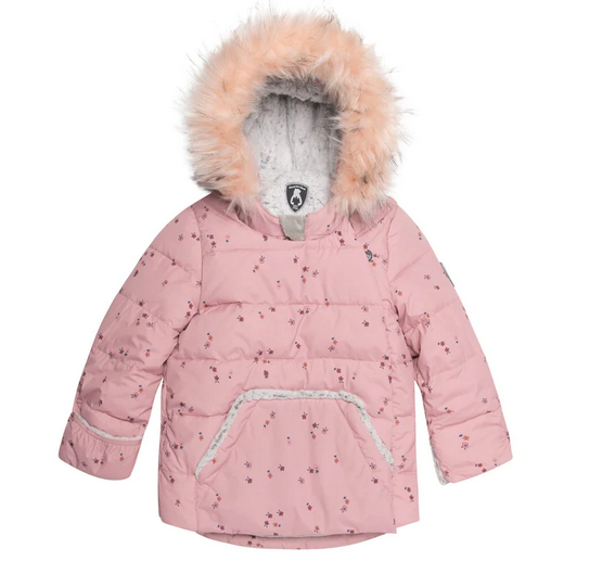 Deux Two Piece Baby Snowsuit - Mini fleurs