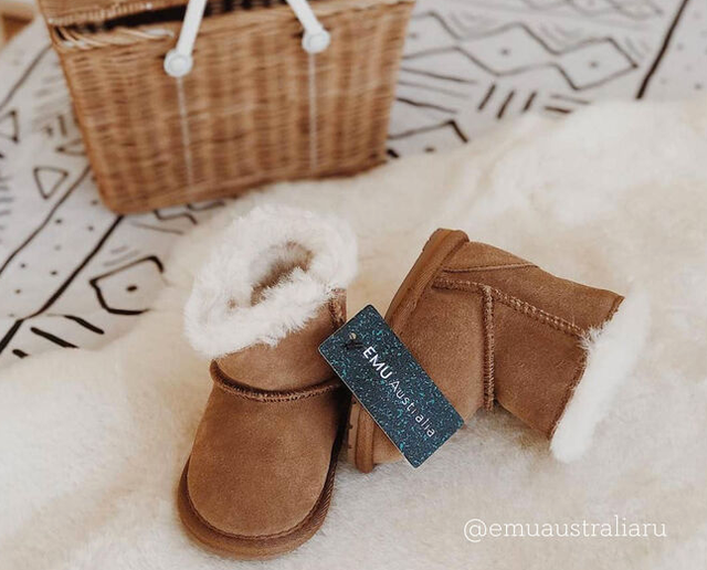 EMU Toddler Boots - Chestnut