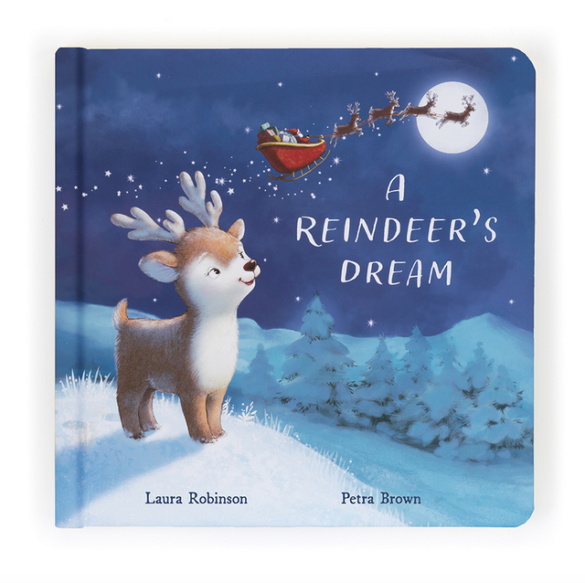 Jellycat Mitzi Reindeer's Dream Book