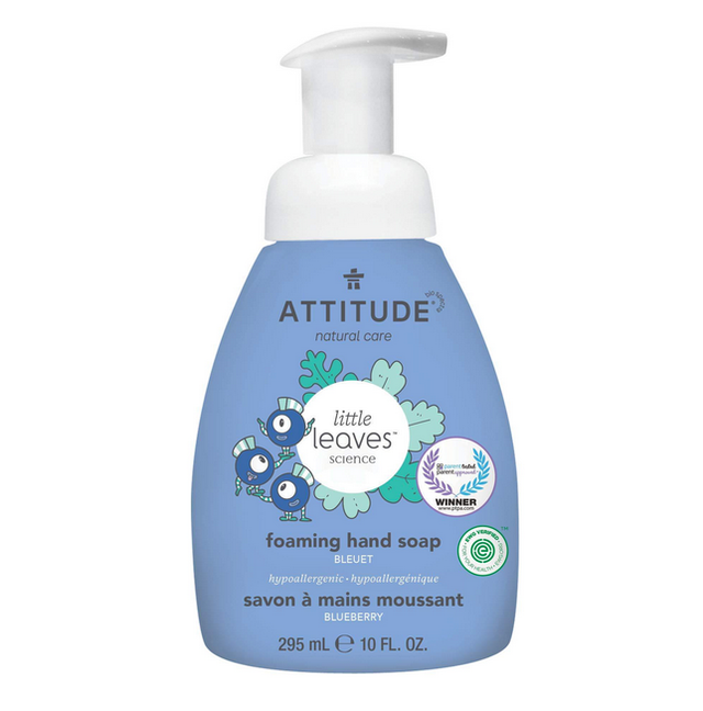 Attitude Little Leaves Foaming Hand Soap - Blueberry