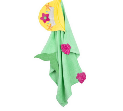 Zoocchini Toddler towel marietta the mermaid 2Y+