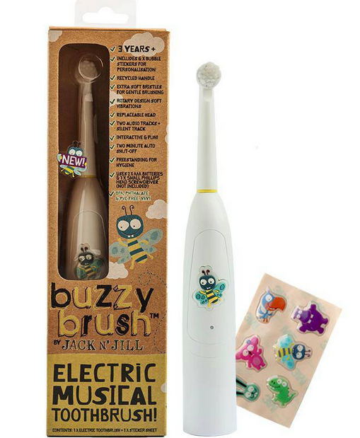 Jack N' Jill Buzzy Brush 3Y+