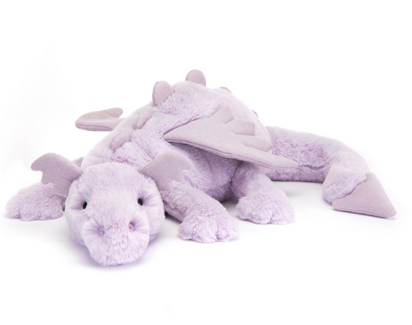 Jellycat Huge Lavender Dragon