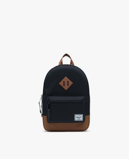 Herschel Kids Backpack - Black & Saddle Brown