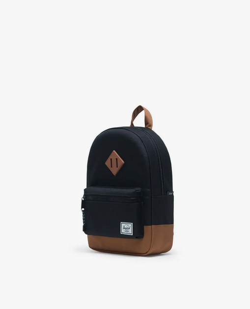 Herschel Kids Backpack - Black & Saddle Brown