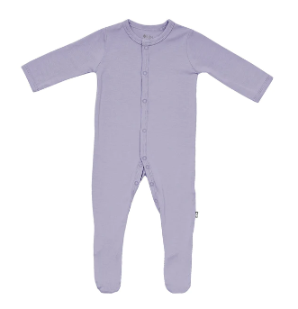 Kyte Baby Zippered Footie in Taro