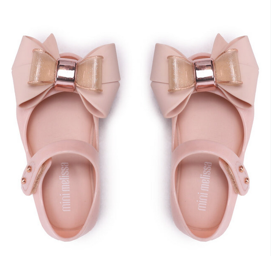 Mini Melissa Ultragirl Sweet Pink Glitter/Beige