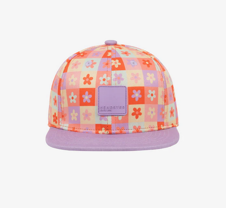 Headster Quilty Flower Snapback Squash