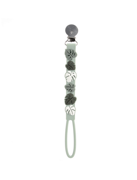 LLP Pacifier Clip (Monstera)