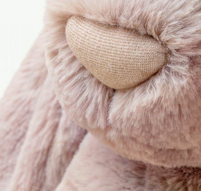 Jellycat Big Bashful Luxe Rosa Bunny