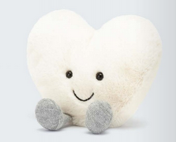 Jellycat Amuseable Cream Heart