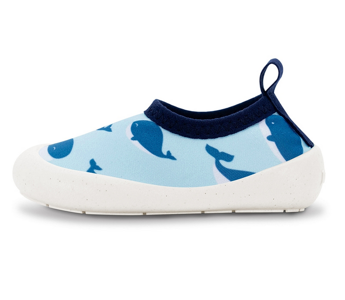 Jan & Jul Kids Water Shoes - Blue Whale