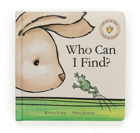 Jellycat 'Who can I find?' Book
