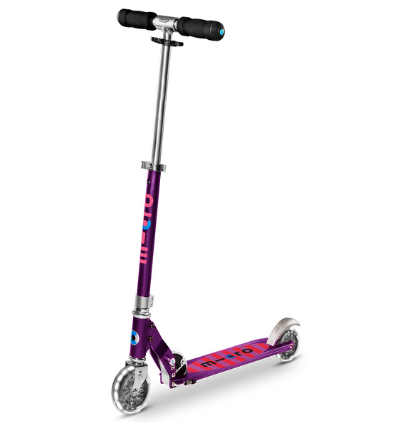 Micro Sprite LED Scooter - Purple stripe