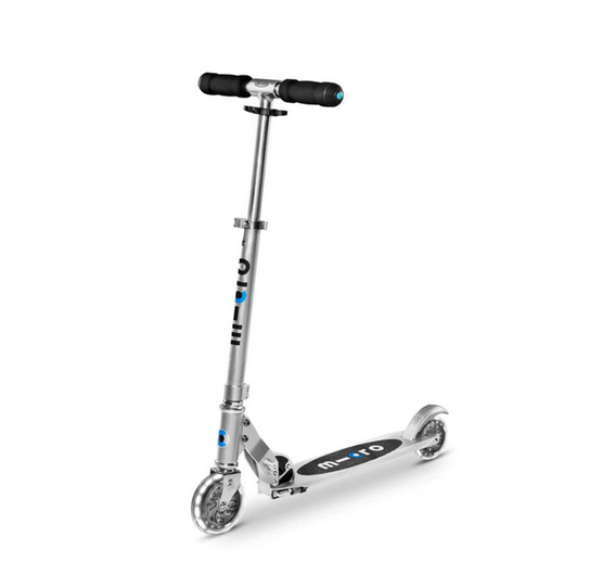 Micro Sprite LED Scooter - Silver Matt