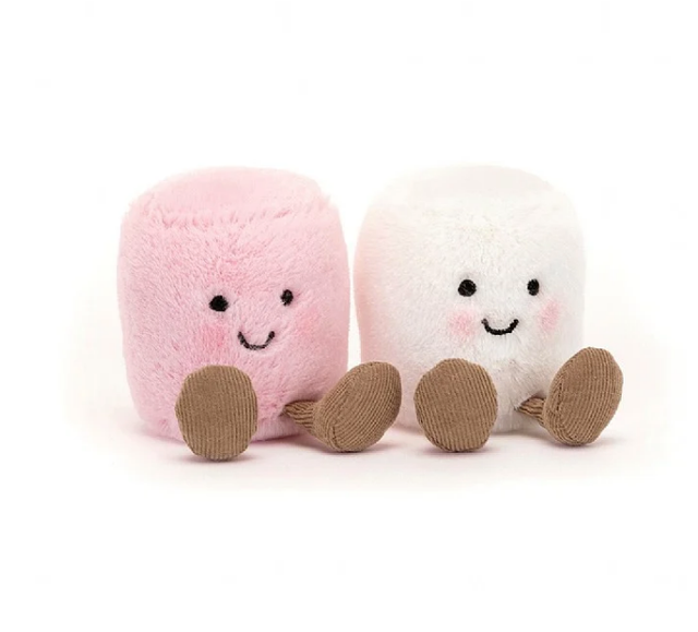 Jellycat Amuseable Pink & White Marshmallows