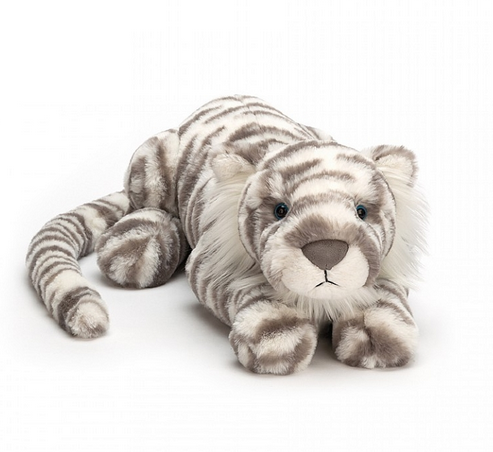 Jellycat Large Sacha Snow Tiger