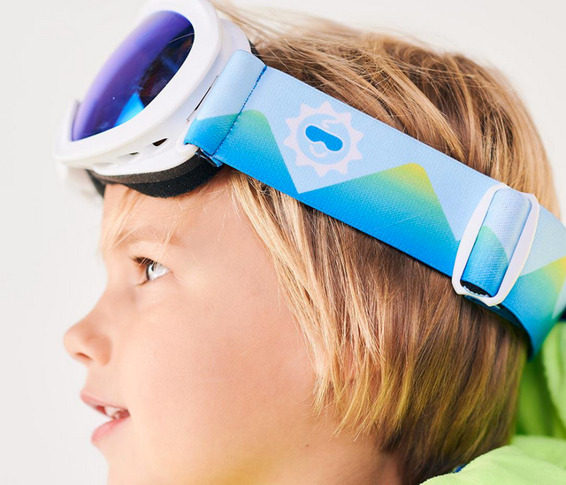 Babiators Ski Goggles - Wicked White / Arctic Blue Lens