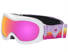 Babiators Ski Goggles - Wicked White /Fuschia Lens