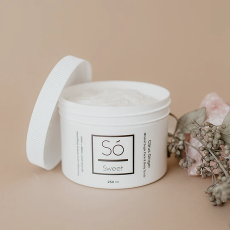 So Luxury Sweet Mineral Sugar Face & Body Scrub