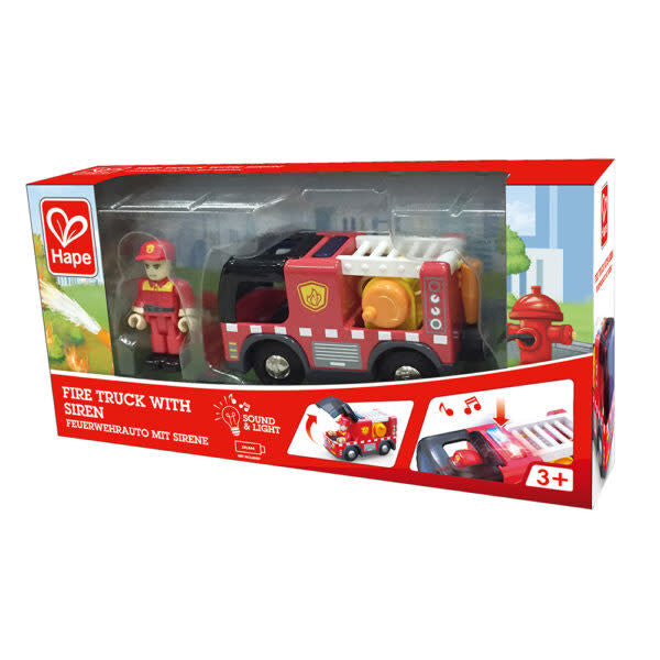 Hape Fire Truck W/Siren