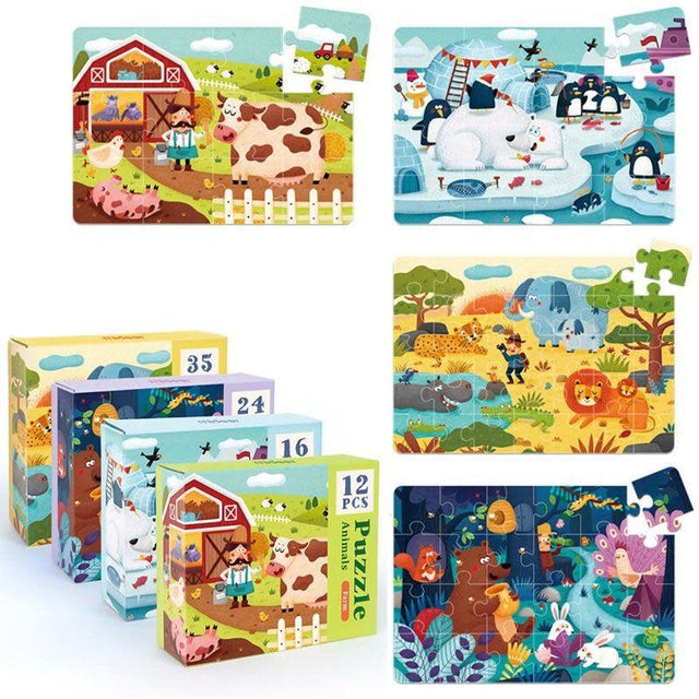 Mider Beginner Animals Puzzle