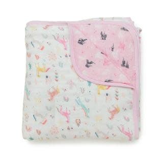 Loulou Lollipop Muslin Blanket (Unicorn Dream)