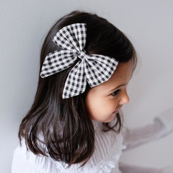 Mimi & Lula Bowtastic gingham clip