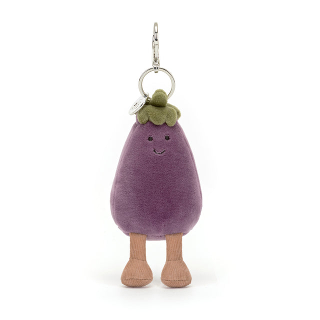 Jellycat Vivacious Eggplant Bag Charm