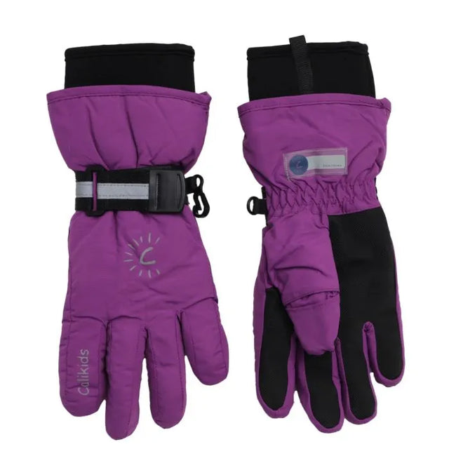 Calikids Neoprene Cuff Glove - Plum